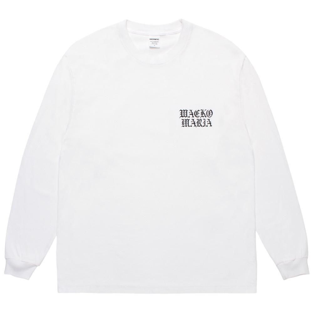 S wackomaria death row records ロンT 黒 WACKO MARIA ワコマリア】DEATH ROW RECORDS / WASHED HEAVY