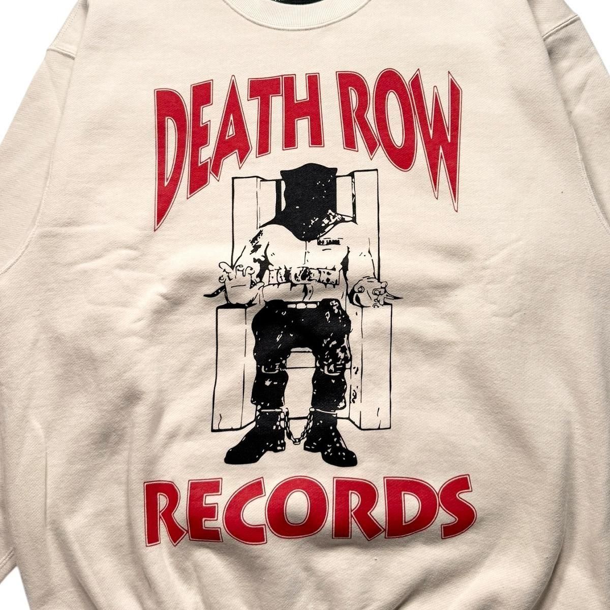 WACKOMARIA DEATH ROW / SWEAT SHIRT Ｍサイズ WACKO MARIA《ワコマリア》DEATH ROW RECORDS / WASHED MIDDLE