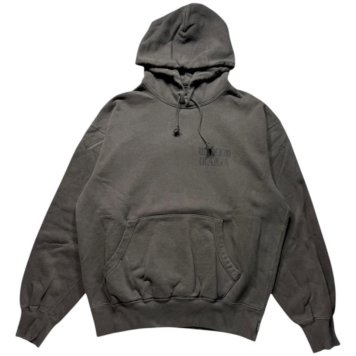 黒XL【WACKOMARIA】MIDDLE SWEAT／新品タグ付／送料込 WACKOMARIA《ワコマリア》DEATH RAW RECORDS / WASHED MIDDLE WEIGHT