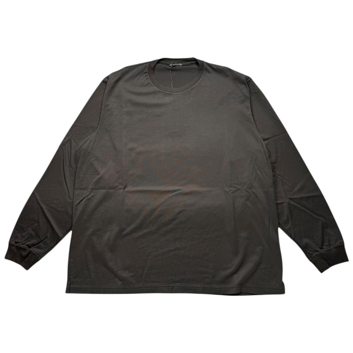 LAD MUSICIAN <BR>PERMANENT ROCKER MUJI BIG LS T-SHIRT(STEALTH KHAKI)