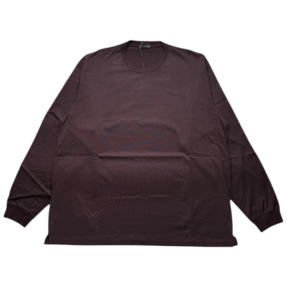 LAD MUSICIAN <BR>PERMANENT ROCKER MUJI BIG LS T-SHIRT(WINE)