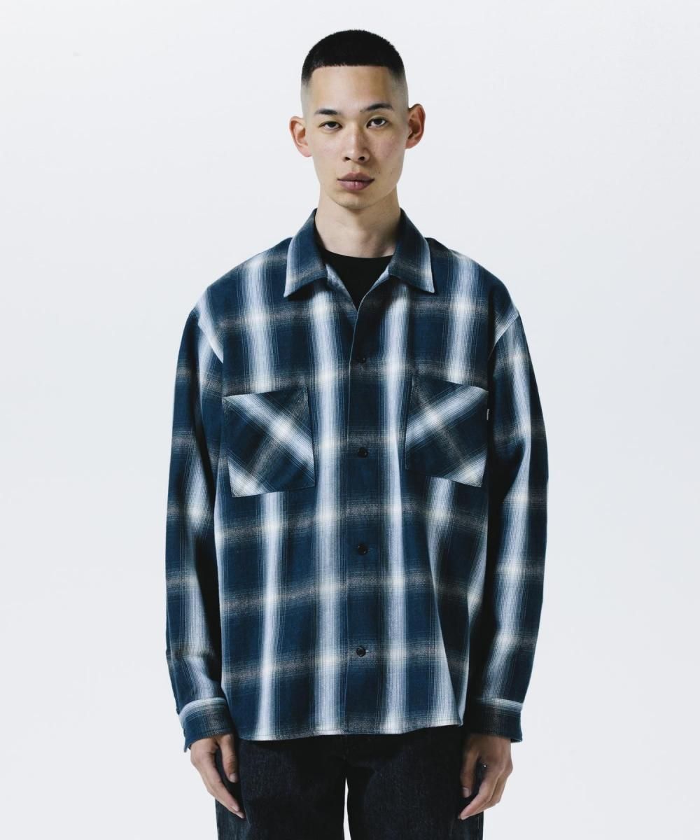 ROTTWEILER《ロットワイラー》R9 OMBRE CHECK SHIRT(RW25A0205