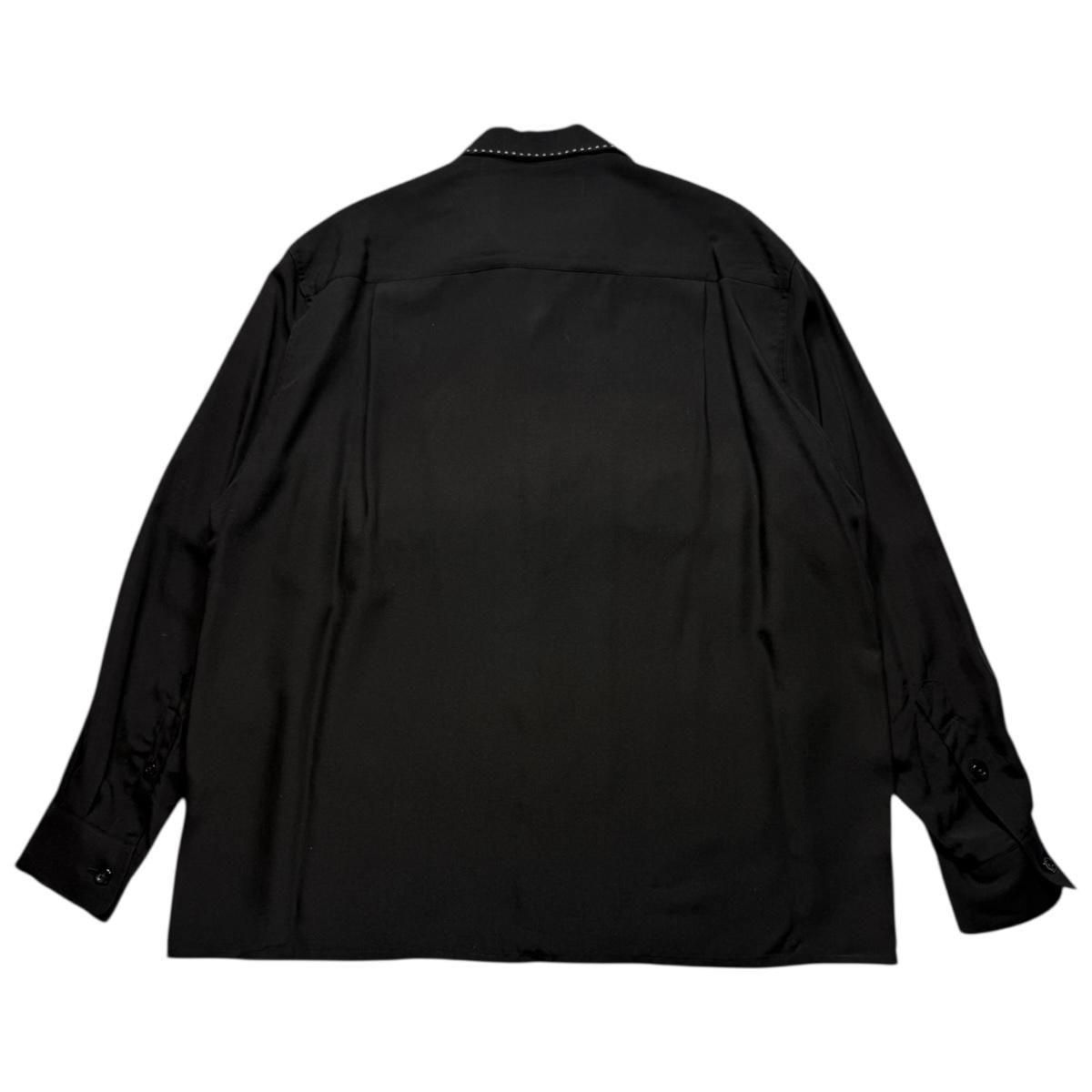 即完売定番人気！ワコマリア　50'sシャツ　ブラック　Mサイズ WACKO MARIA (ワコマリア) 50'S SHIRT L/S (TYPE-1) (50'S長袖