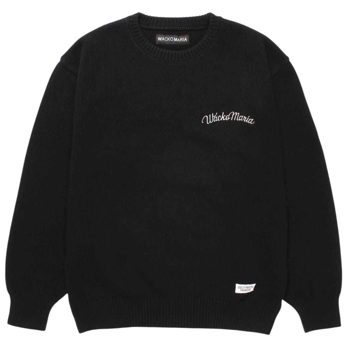 WACKOMARIA<BR>CLASSIC CREW NECK SWEATER(TYPE-1)