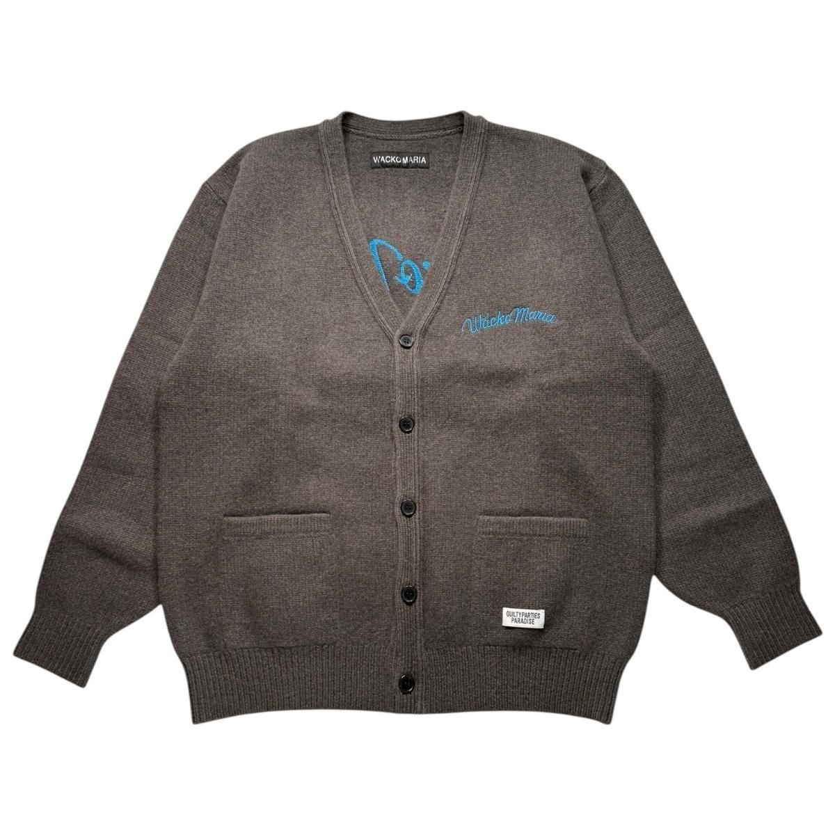 トップス WACKOMARIA Classic Cardigan Type-1 Gr/XL トップス WACKOMARIA Classic Cardigan Type-1 Gr/XL CLASSIC