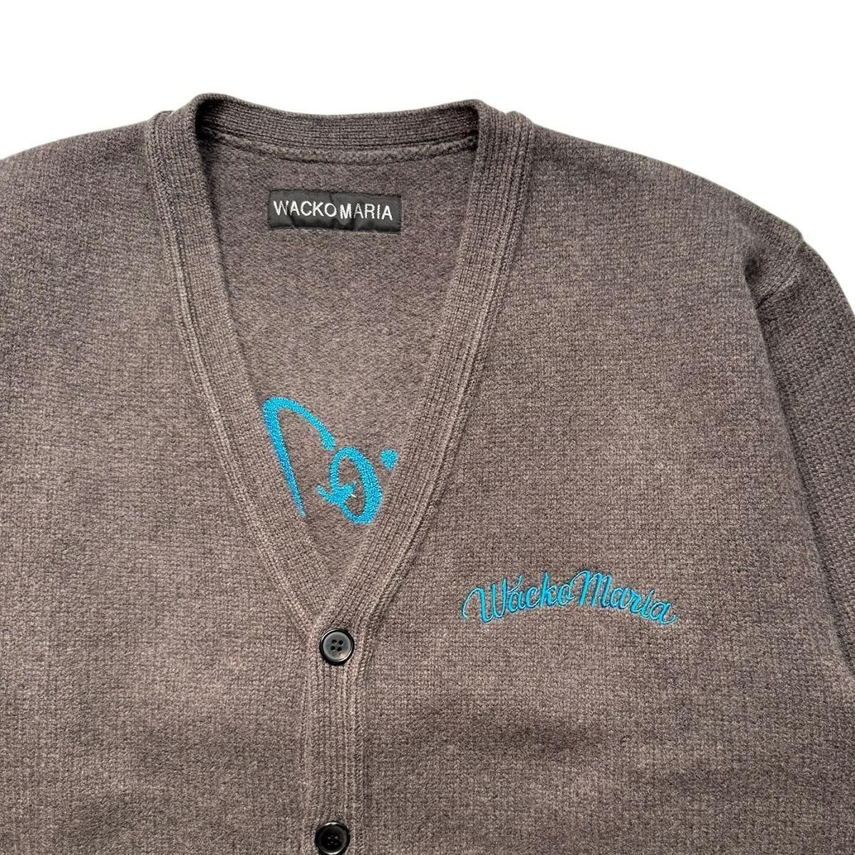 トップス WACKOMARIA Classic Cardigan Type-1 Gr/XL WACKO MARIA (ワコマリア) CLASSIC CARDIGAN ( TYPE-1