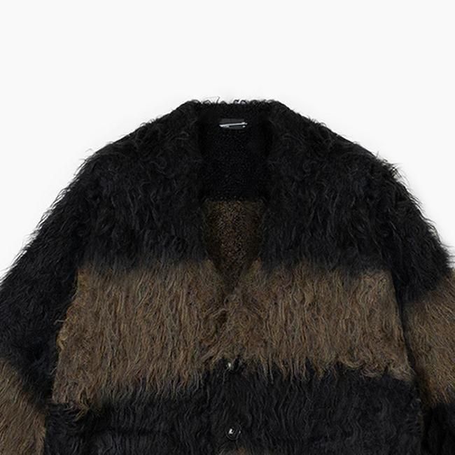 Y*す様 完売‼️ラッドミュージシャン　ヘビーアルパカボーダーニット　44 完売‼️ラッドミュージシャン ヘビーアルパカボーダーニット 44