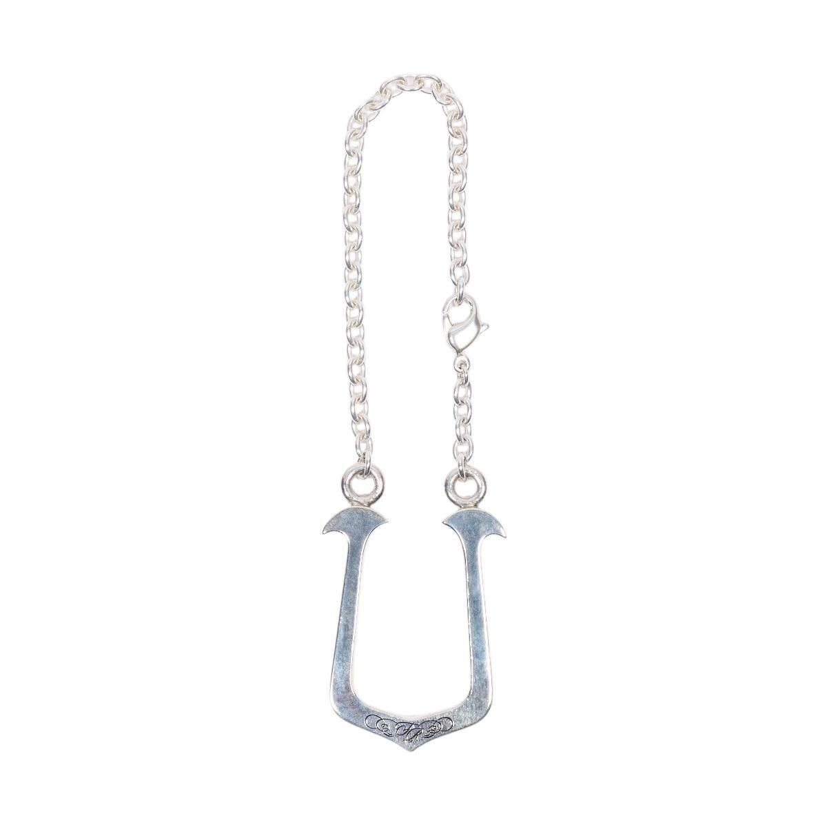 FIRSTRUST<BR>TRUE ROMANCE / 50-93 HORSESHOE KEYRING | SILVER