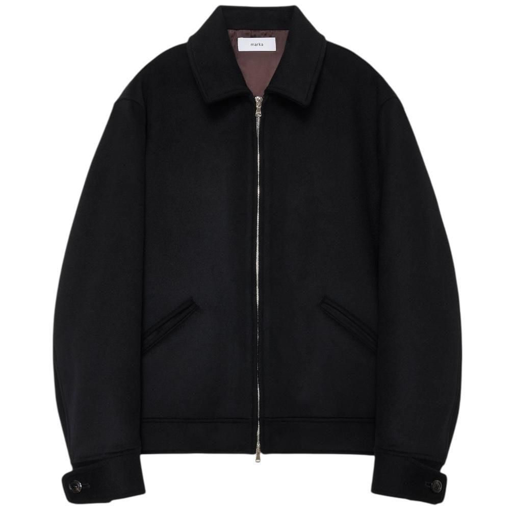 marka<BR>SPORTS JACKET - WOOL SILK CASHMERE BEAVER -
