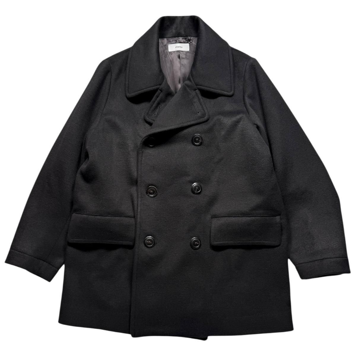 極美品　OAMC 20AW BRIDGE COAT BLACK 付属品完備‼️ marka | BRIDGE COAT - WOOL SILK CASHMERE BEAVER -(M25C25CO01C