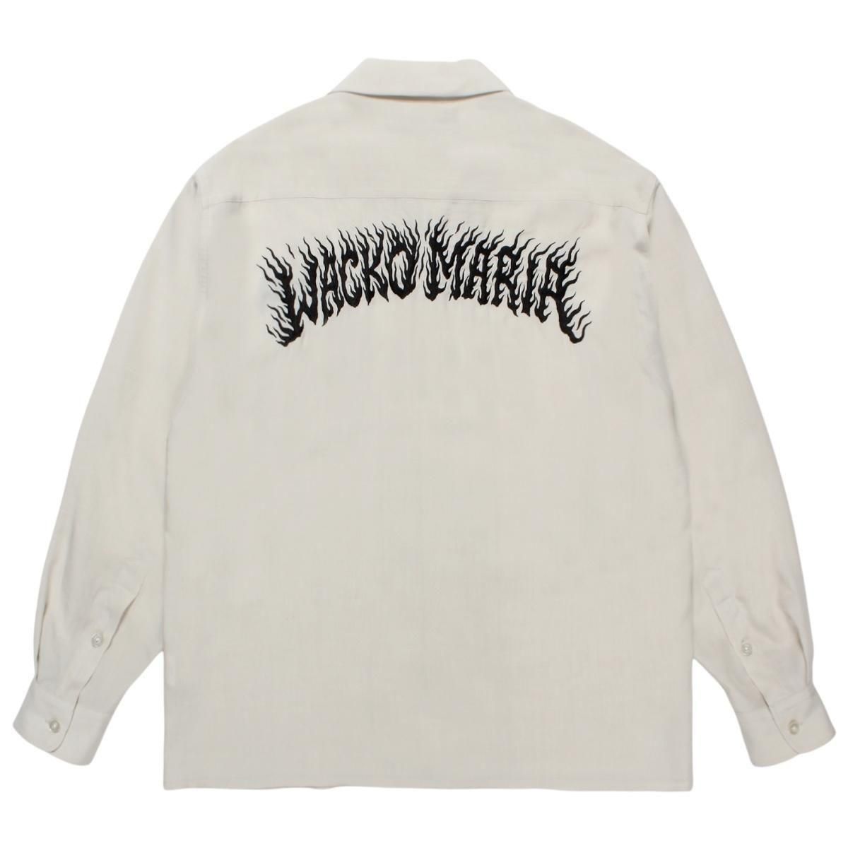 WACKOMARIA<BR>TIM LEHI / 50'S SHIRT L/S(TYPE-2)(IVORY)