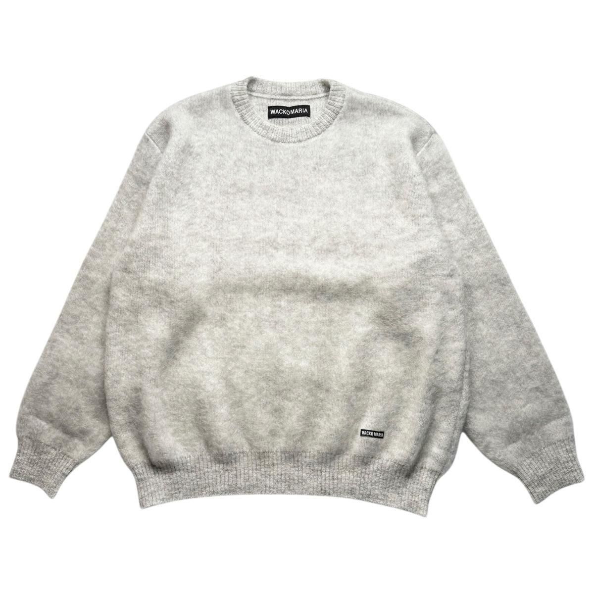 WACKO MARIA MIX MOHAIR ワコマリア　ミックスモヘア WACKOMARIA《ワコマリア》MIX MOHAIR CREW NECK SWEATER(25FW