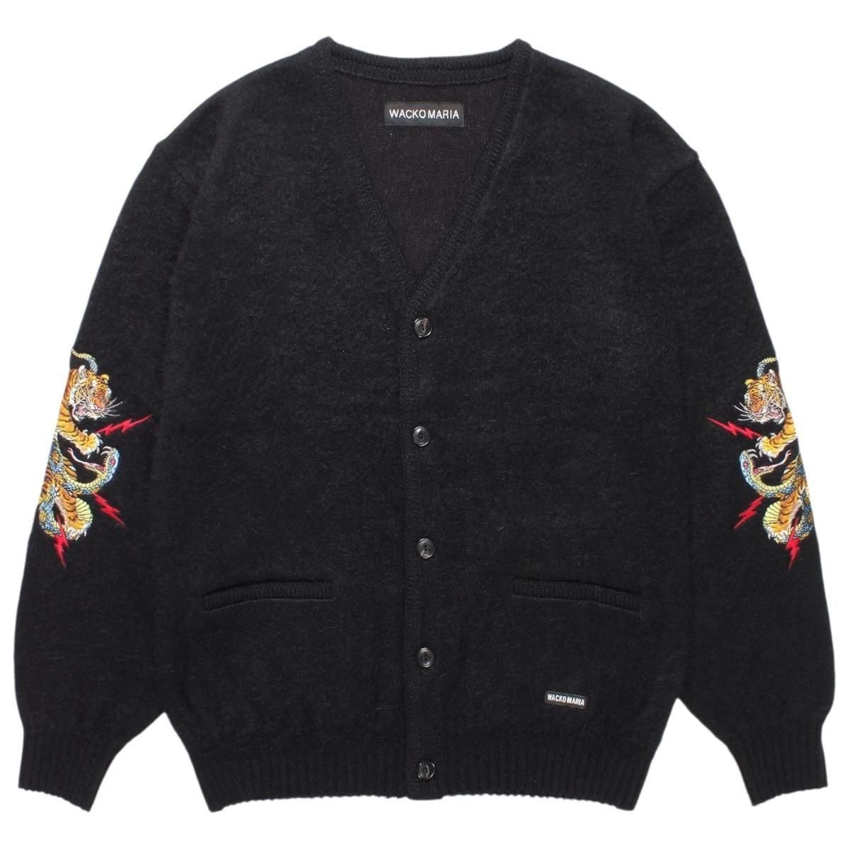 ワコマリア　カーディガン　ブラック　M WACKO MARIA《ワコマリア》| 公式通販 | KNIT | BlackSheep