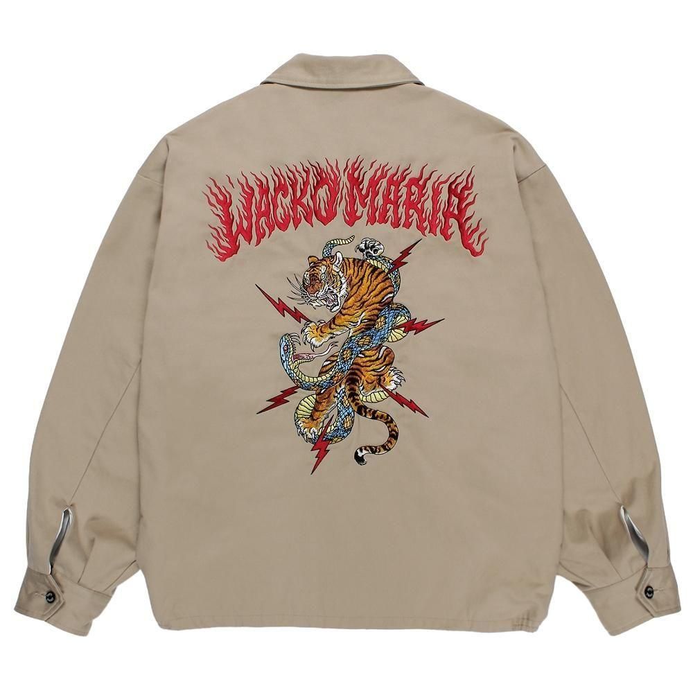 WACKOMARIA<BR>TIM LEHI / VIETNUM JACKET(BEIGE)