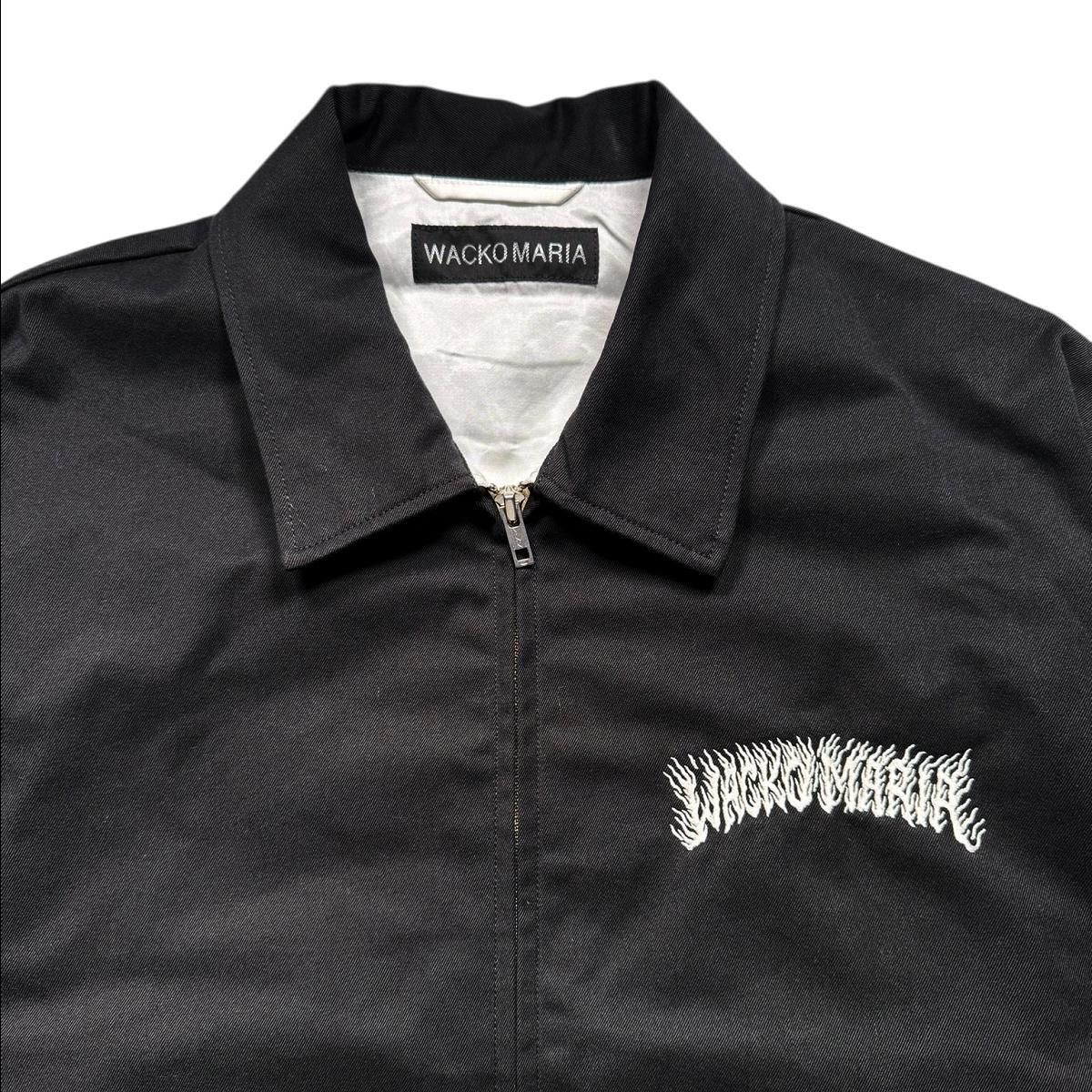 ジャケット・アウター WACKO MARIA - ARMY SHIRT - BLACK / L WACKO MARIA/ARMY SHIRT（BLACK）［アーミーシャツ-25秋冬］ - JONAS