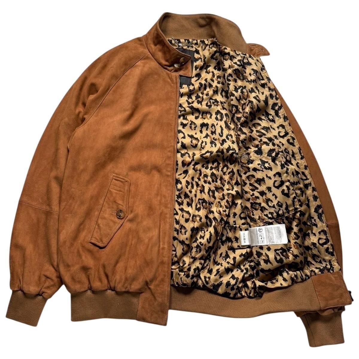 WACKOMARIA《ワコマリア》BARACUTA / G9 SUEDE LEATHER HARRINGTON