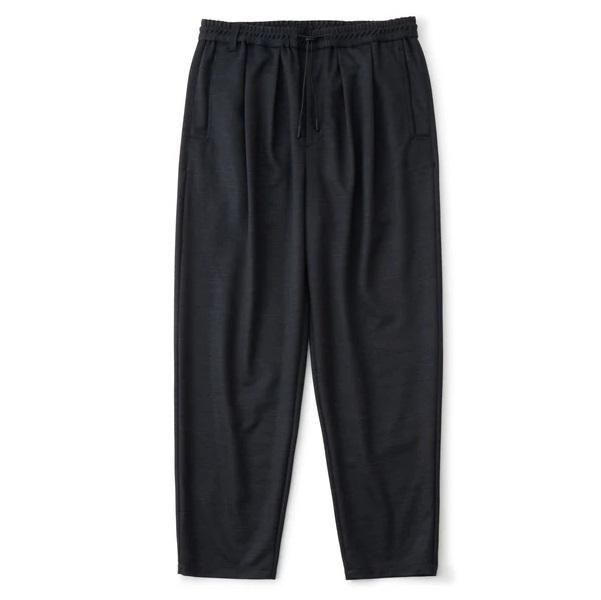 White Mountaineering<BR>2TUCK EASY TAPERED PANTS(CHARCOAL)