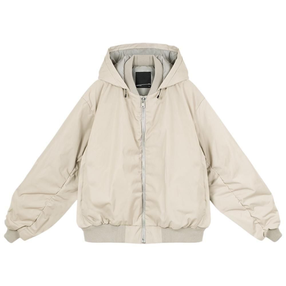 LAD MUSICIAN <BR>SOLO TWILL HOODED MA-1(BEIGE)