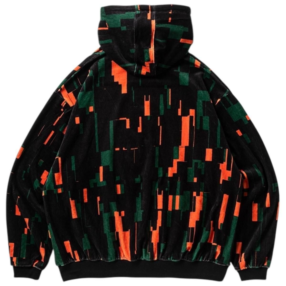 TIGHTBOOTH《タイトブース》TBPR / NOISE VELOUR HOODIE(FW25-SW04