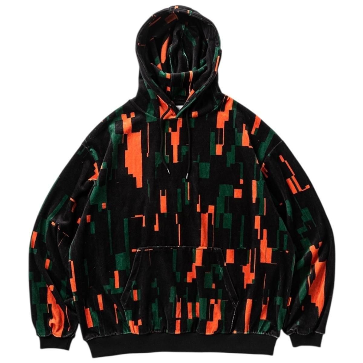 TIGHTBOOTH<BR>TBPR / NOISE VELOUR HOODIE