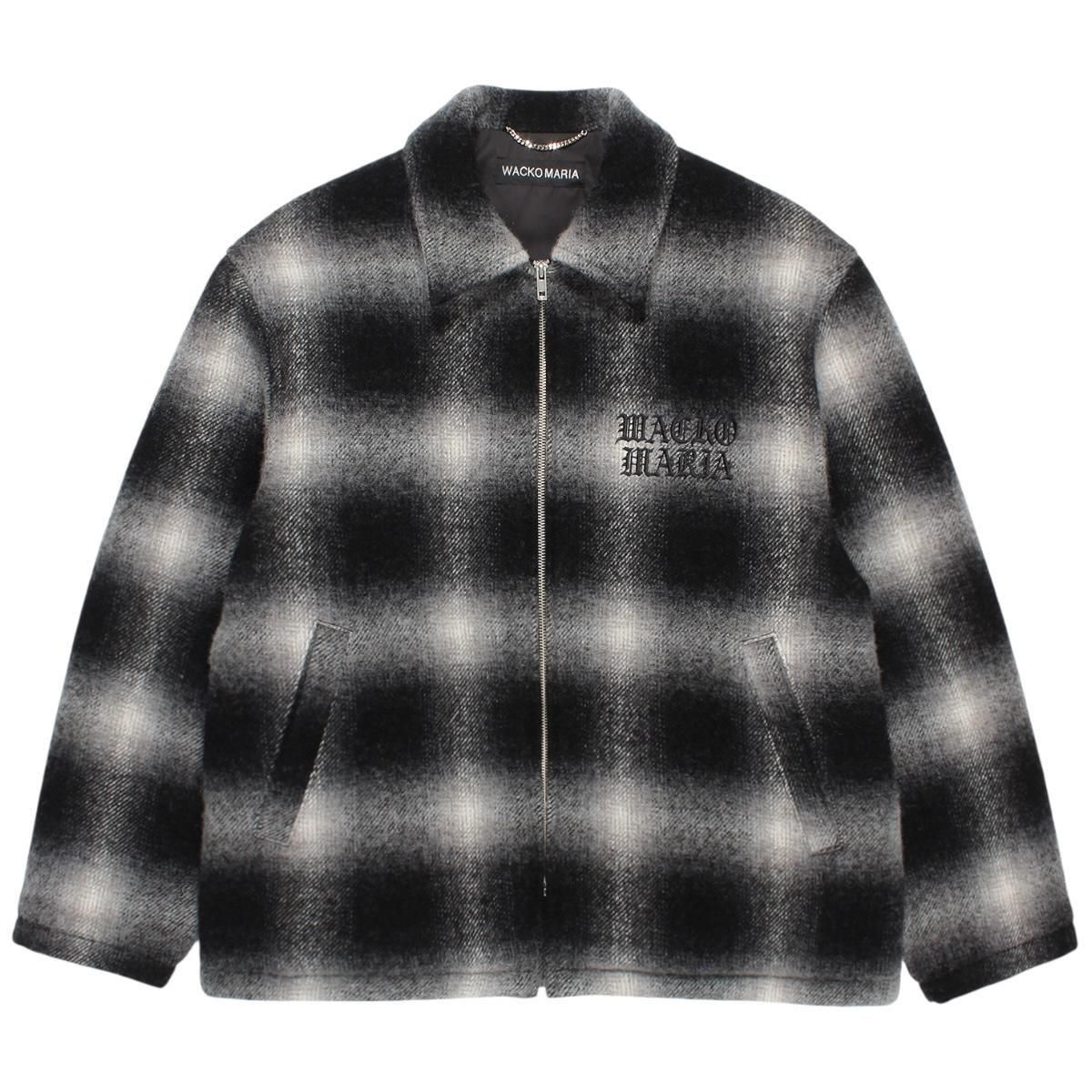 WACKOMARIA<BR>OMBRE CHECK 50'S JACKET(TYPE-2)(OFF WHITE)