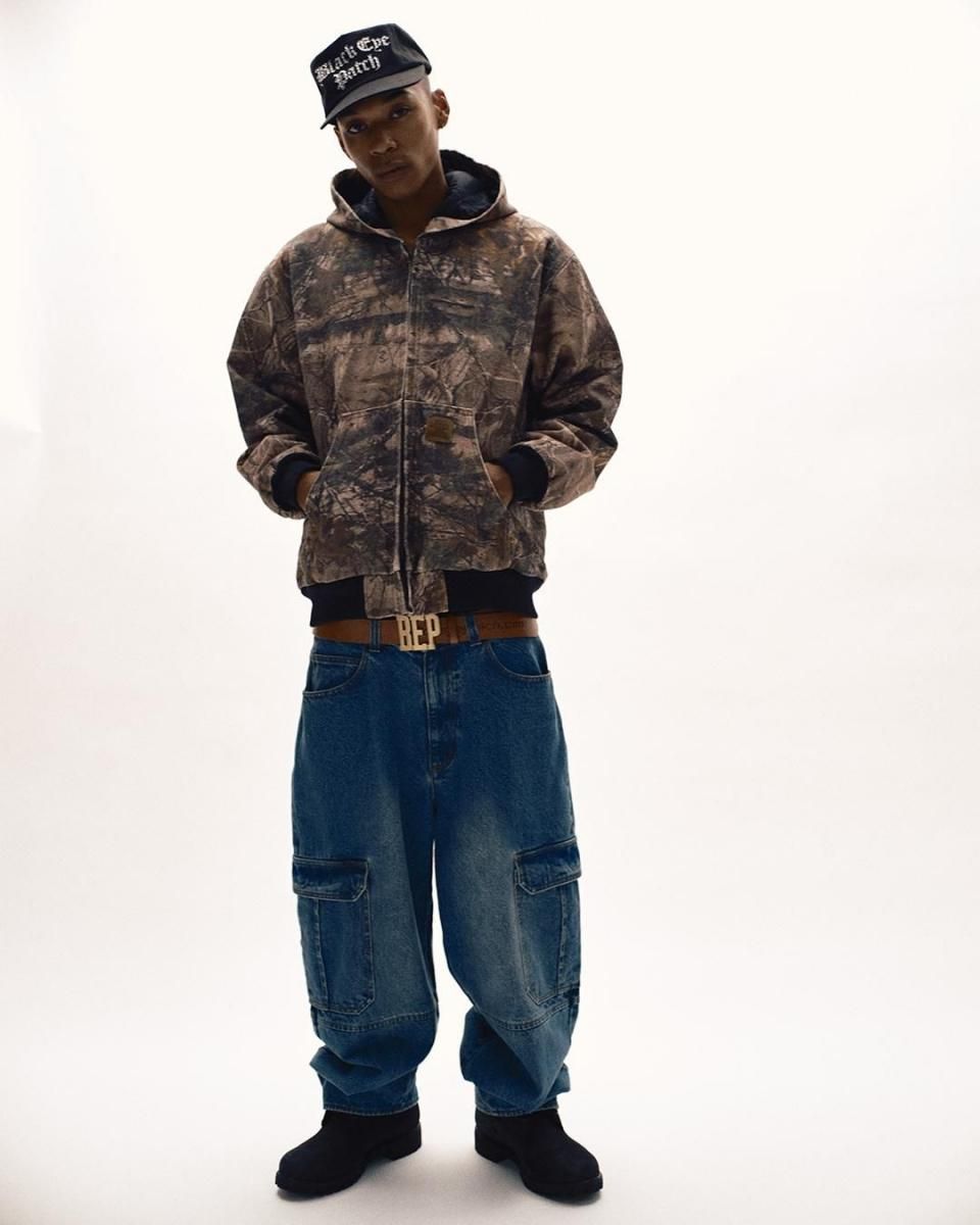 WAC×BlackEye JKT M 茶 WACKO MARIA BLACK EYE PATCH / LEOPARD TRACK JACKET ( TYPE-1