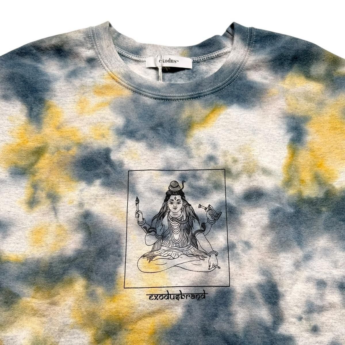 exodus《エクソダス》TERPS SIVA TIEDYE SWEAT SHIRT(25FW-SW-05