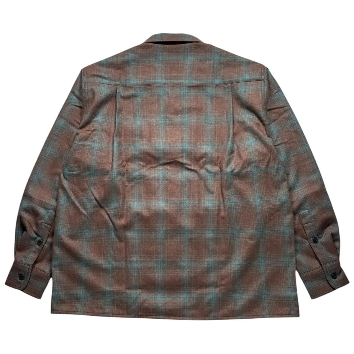 WACKOMARIA《ワコマリア》PENDLETON / WOOL OMBRE CHECK OPEN COLLAR