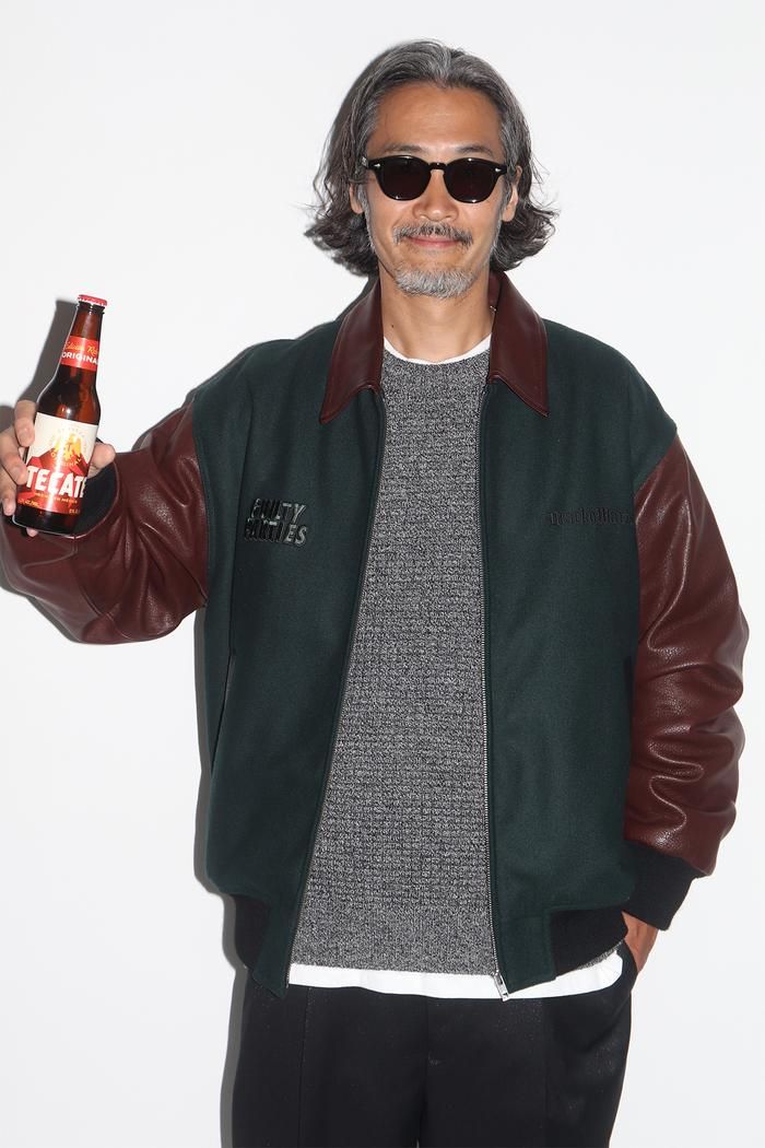 WACKOMARIA《ワコマリア》LEATHER VARSITY JACKET(TYPE-1)(25FW-WMO