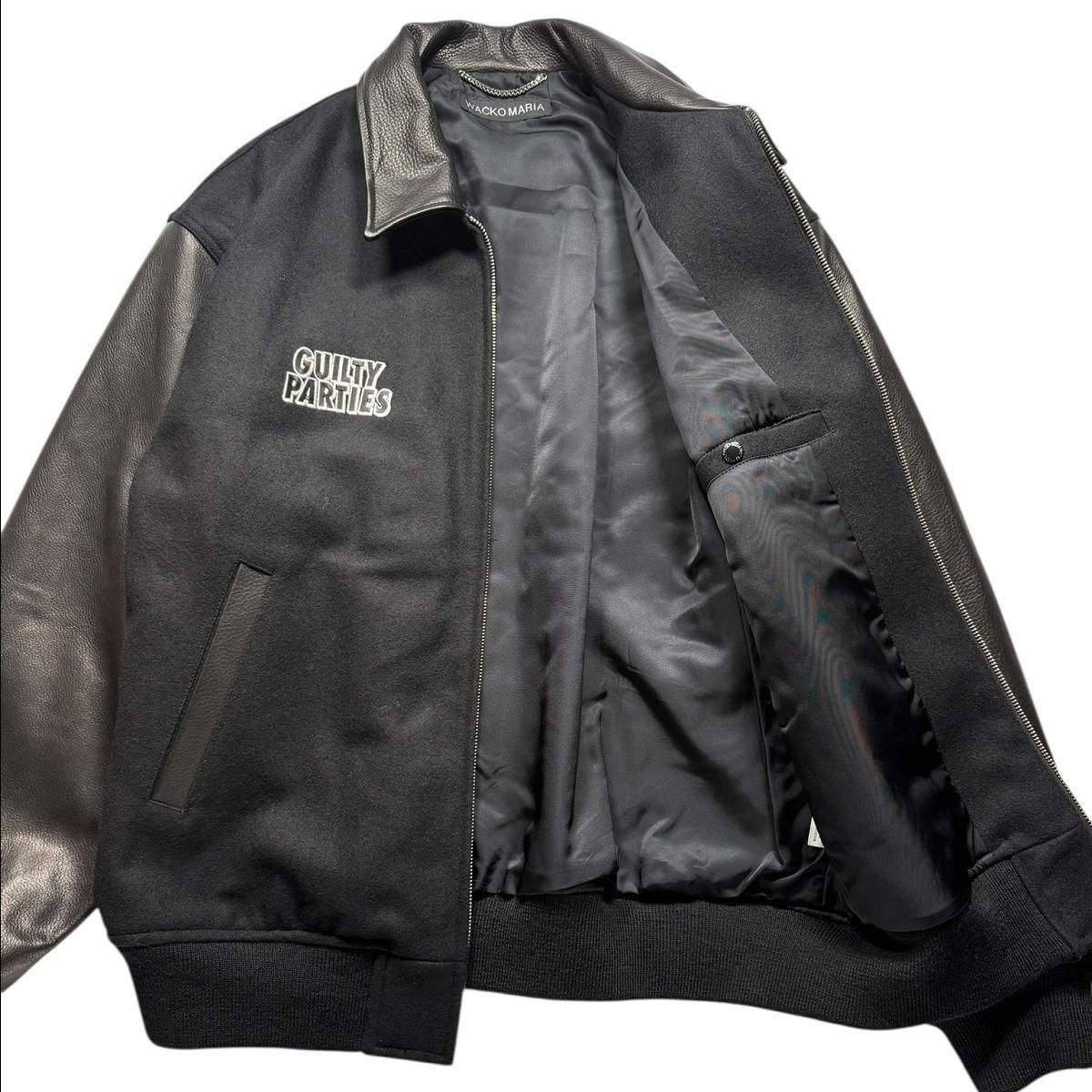 WACKOMARIA《ワコマリア》LEATHER VARSITY JACKET(TYPE-1)(25FW-WMO
