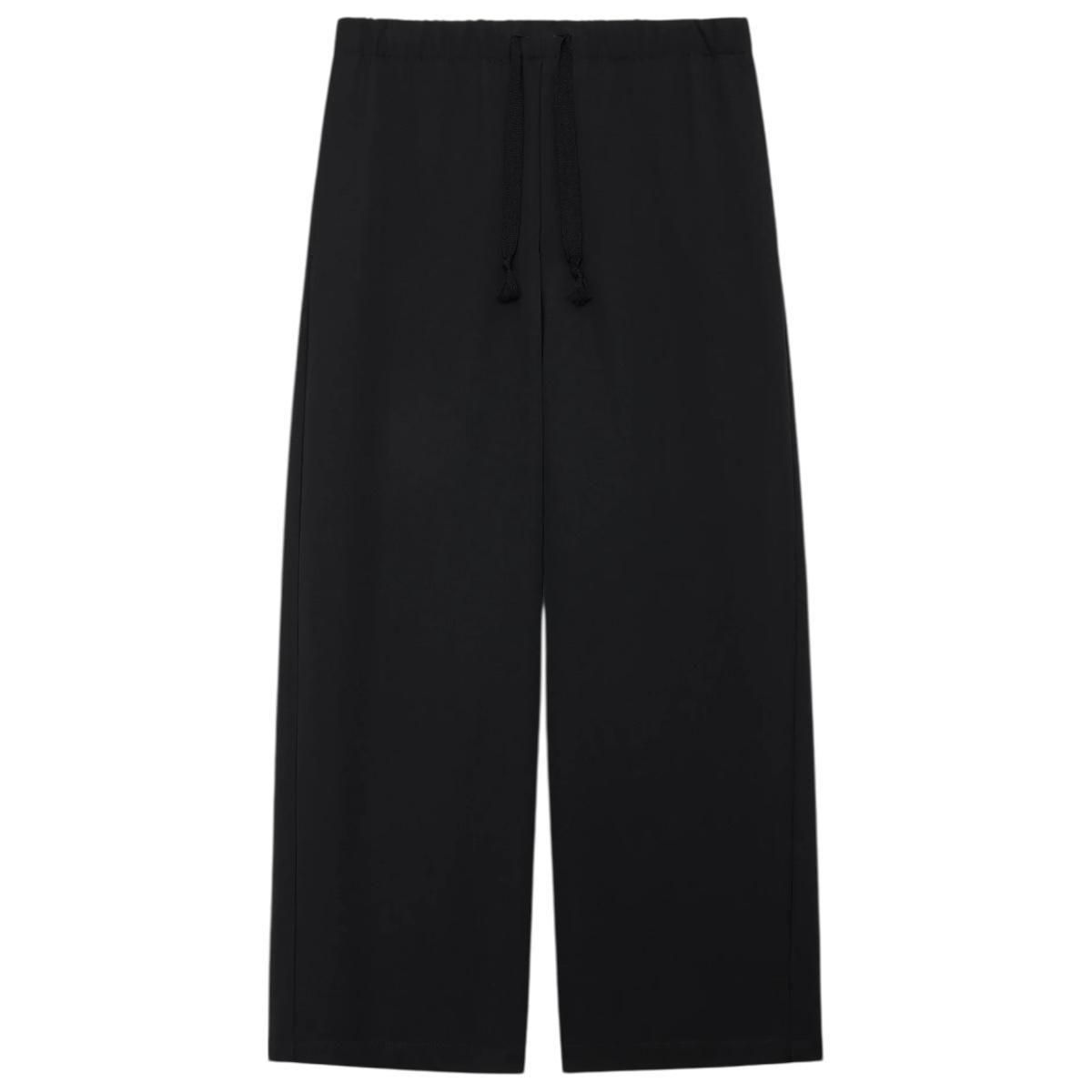 marka | WIDE CYLINDER FIT EASY PANTS - 2/60 WASHER WOOL GABARDINE