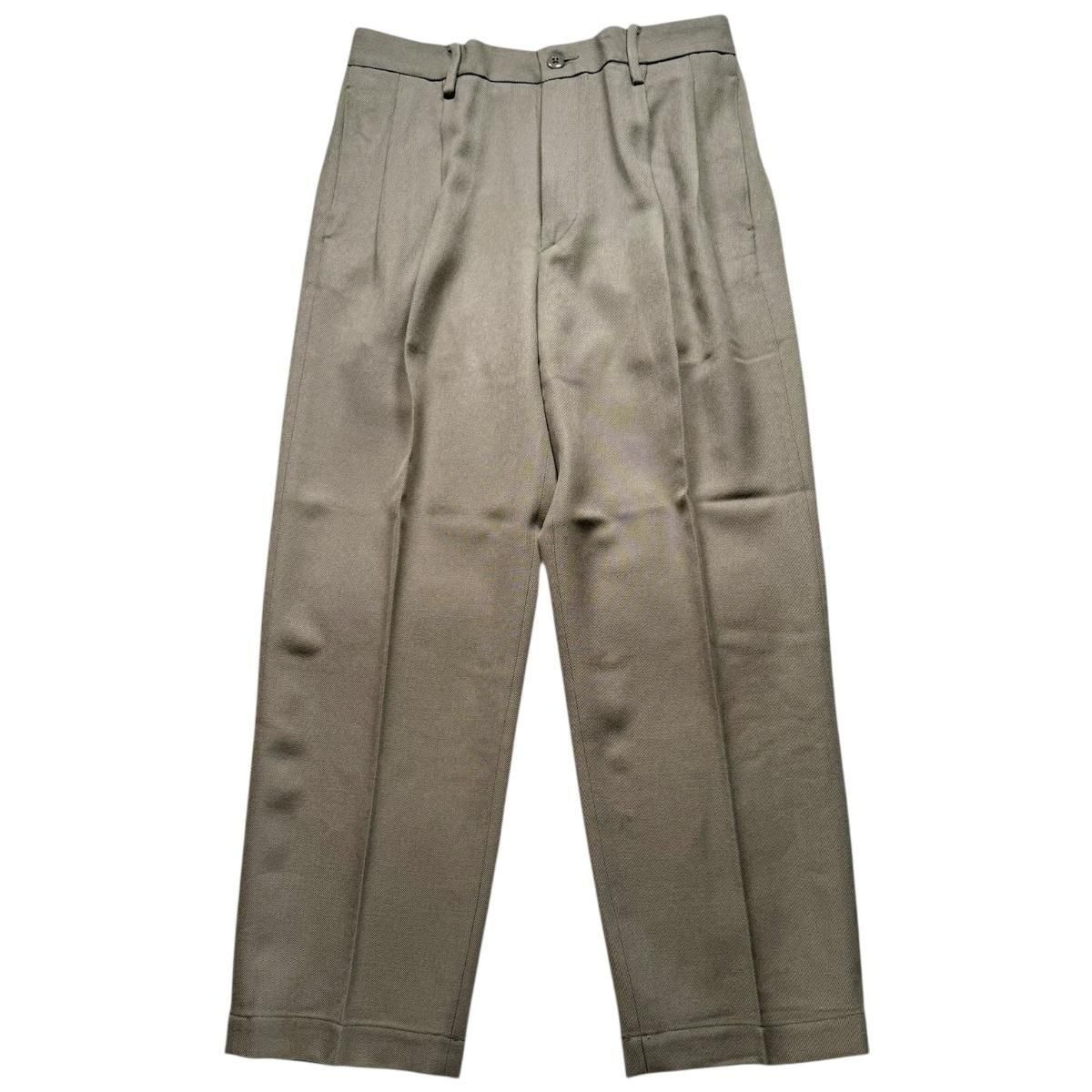 【美品❗️】 WACKO MARIA DOUBLE PLEATED CHINO WACKOMARIA《ワコマリア》DOUBLE PLEATED CHINO TROUSERS(24FW
