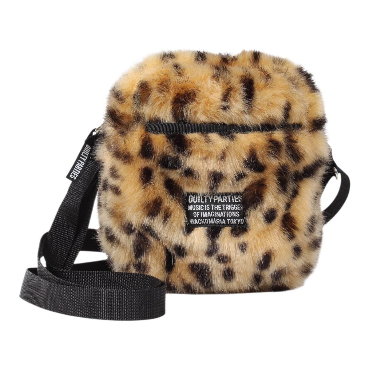 WACKOMARIA<BR>SPEAK EASY / LEOPARD SMALL SHOULDER BAG(TYPE-3)