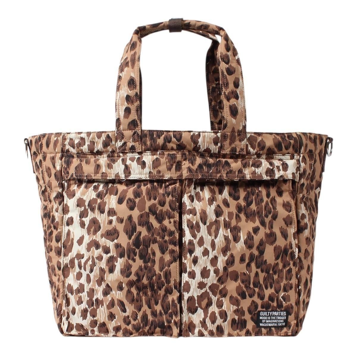 WACKOMARIA<BR>SPEAK EASY / LEOPARD 12 inch RECORD BAG