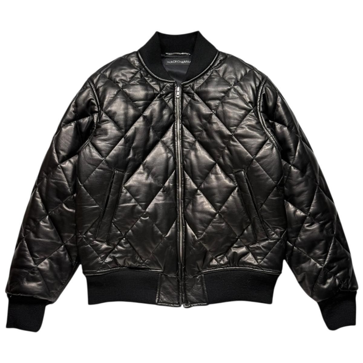 WACKOMARIA<BR>LEATHER QUILTED JACKET(TYPE-1)