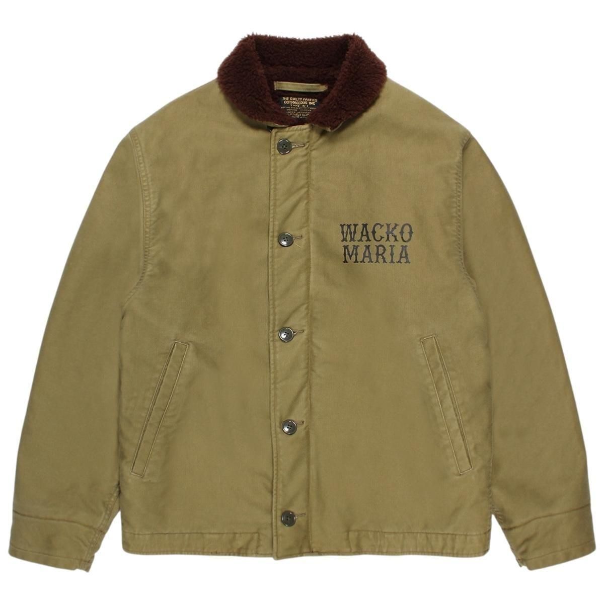 WACKOMARIA<BR>N-1 DECK JACKET - A -(TYPE-1)(KHAKI)