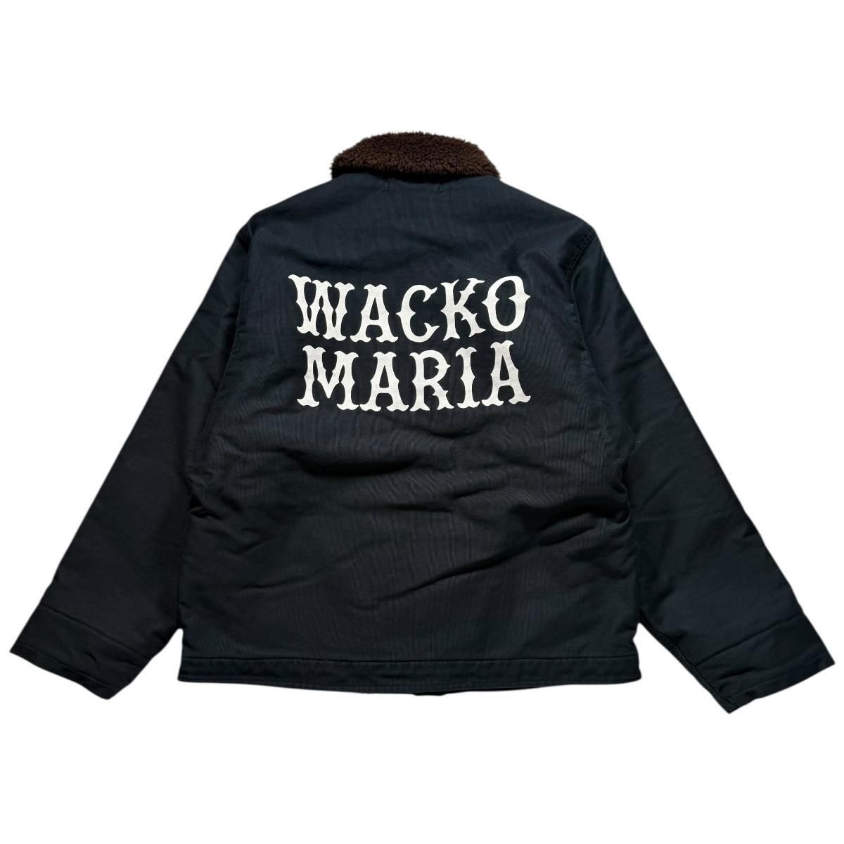 WACKOMARIA<BR>N-1 DECK JACKET - A -(TYPE-2)(NAVY)