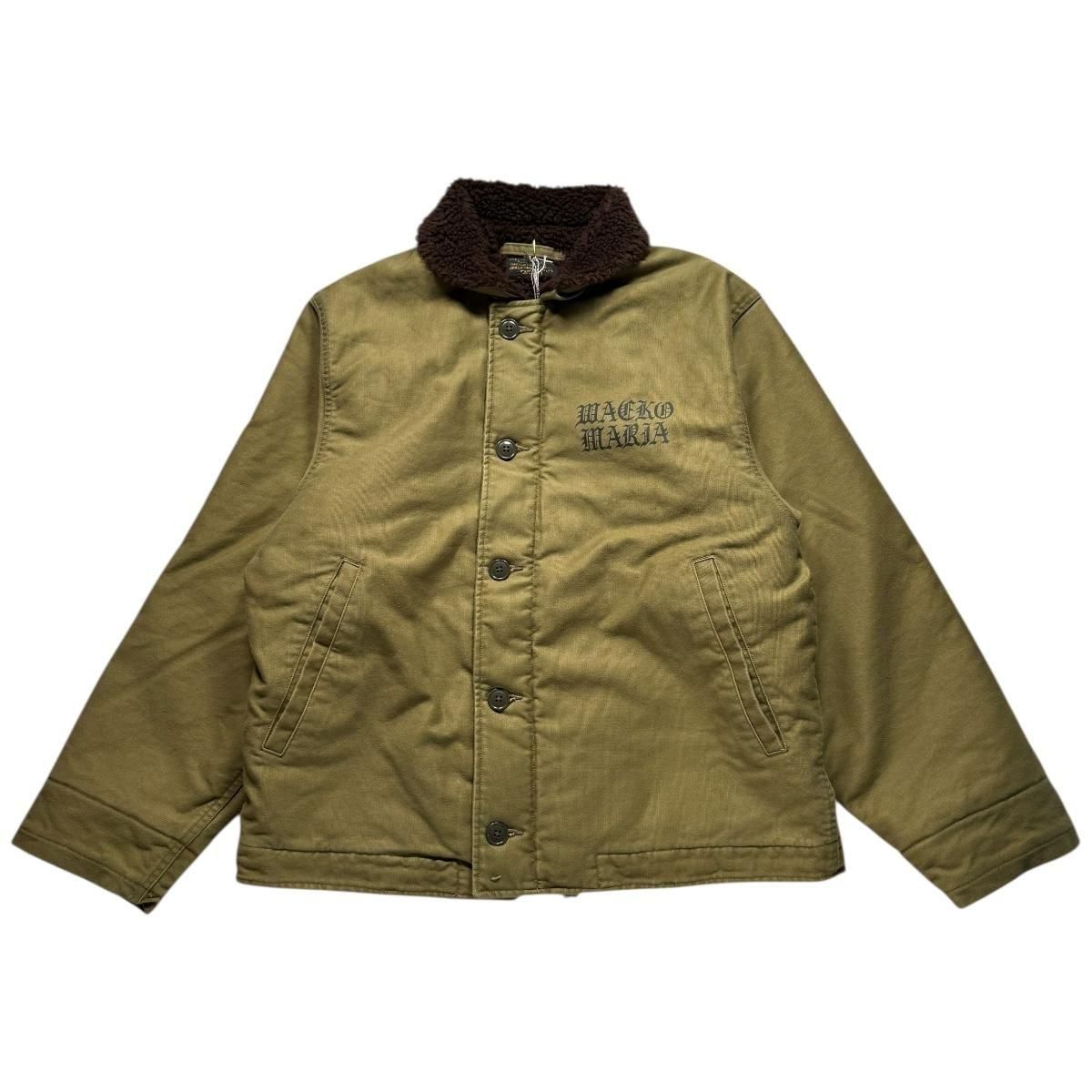 WACKOMARIA<BR>N-1 DECK JACKET - A -(TYPE-1)(KHAKI)
