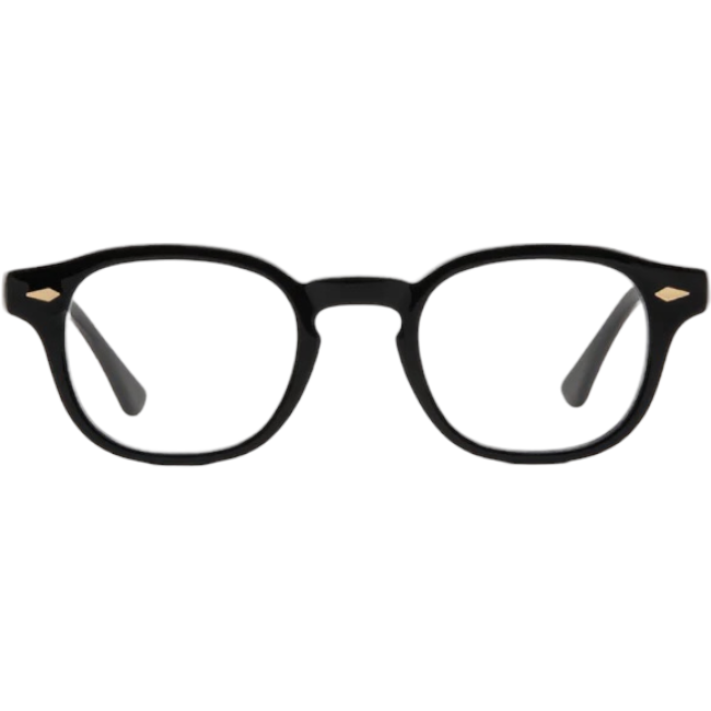 NOCHINO OPTICAL<BR>"NOCHINO"#1 GLOSS BLACK  CLEAR TO GREY (Ĵǥ)