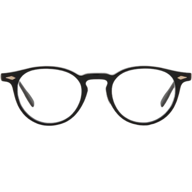 NOCHINO OPTICAL<BR>"TSUKIYOMI"#1 GLOSS BLACK  CLEAR TO GREY(Ĵǥ)
