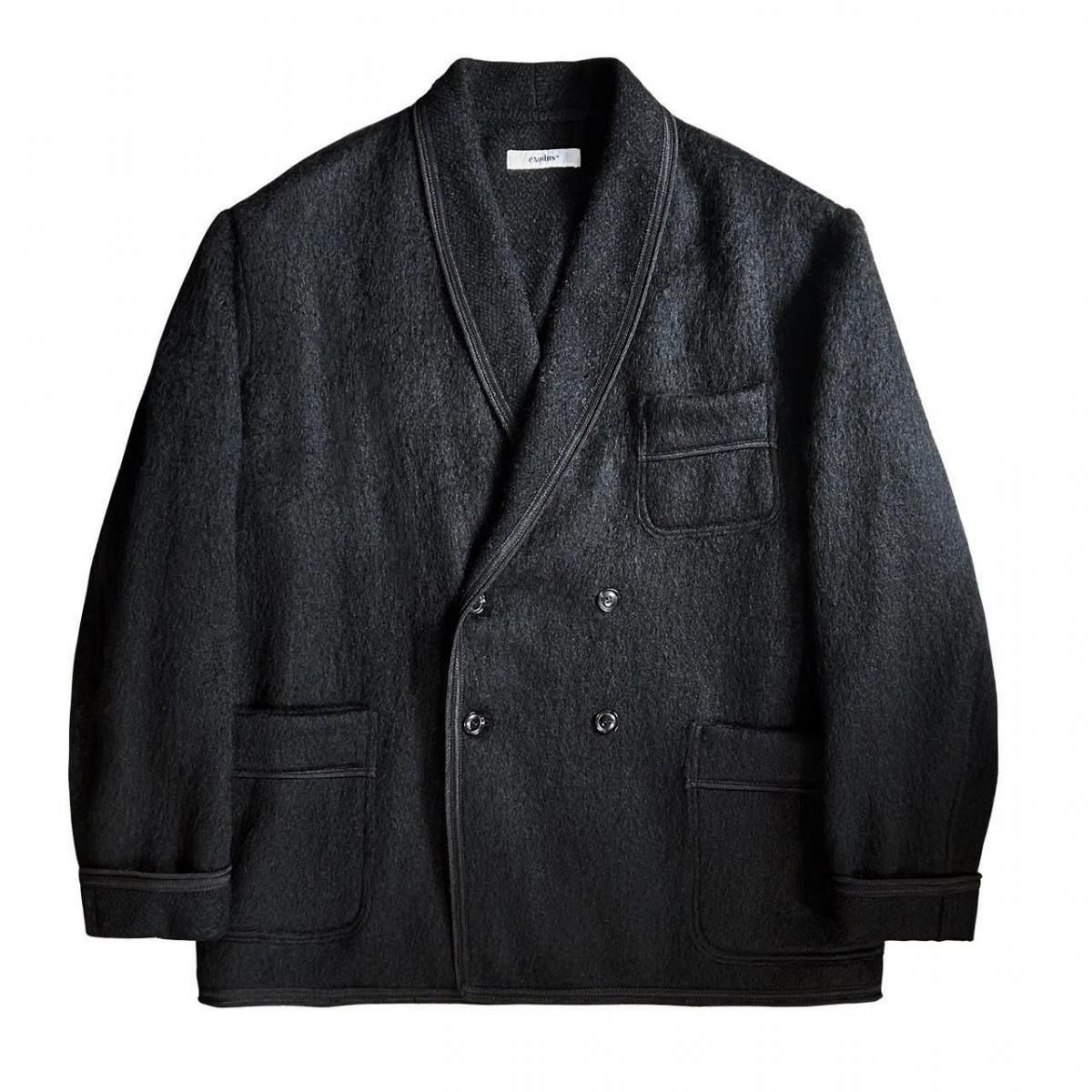 exodus<BR>SHAGGY DOUBLE SMOKING JACKET