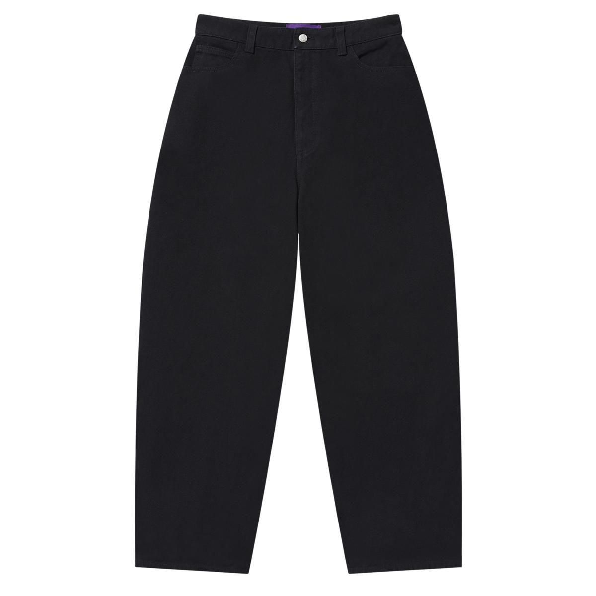 BlackEyePatch <BR>DRAGON EMBROIDERED WASHED BAGGY PANTS