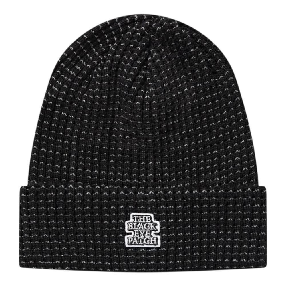 BlackEyePatch <BR>OG LABEL REFLECTOR WOVEN BEANIE