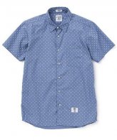 BEDWIN <BR>S/S BROAD OG DOT SHIRTS"TAILOR"(BLUE)<img class='new_mark_img2' src='https://img.shop-pro.jp/img/new/icons35.gif' style='border:none;display:inline;margin:0px;padding:0px;width:auto;' />