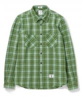BEDWIN<BR>L/S OG OMBRE CHECK WORK SHIRT"BOB"(GREEN)<img class='new_mark_img2' src='https://img.shop-pro.jp/img/new/icons35.gif' style='border:none;display:inline;margin:0px;padding:0px;width:auto;' />
