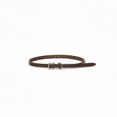 ｈｏｂｏ<BR> Oiled Leather Washer Studs Belt
