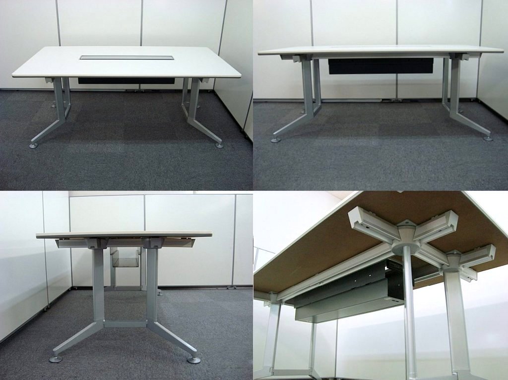 コクヨ品番 WT-W200W03 会議テーブル ＷＴ２００ 角形突板天板