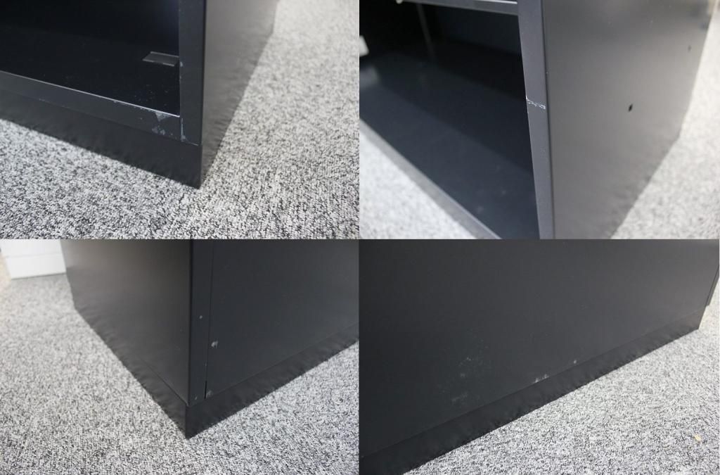 中古品】コクヨ エディア オープン書庫 <ブラック> H2160 中古品】コクヨ エディア オープン書庫 <ブラック> H2160