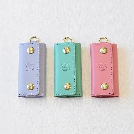 イルビゾンテ 本革 キーケース 小銭入れ スマート キーホルダー