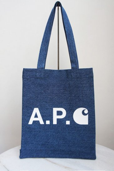 A.P.C. X CARHARTT WIP ( FRANCE ) TOTE BAG 